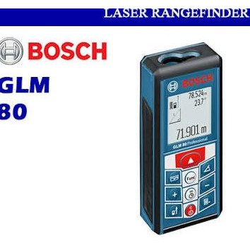 Meteran Laser BOSCH GLM 80