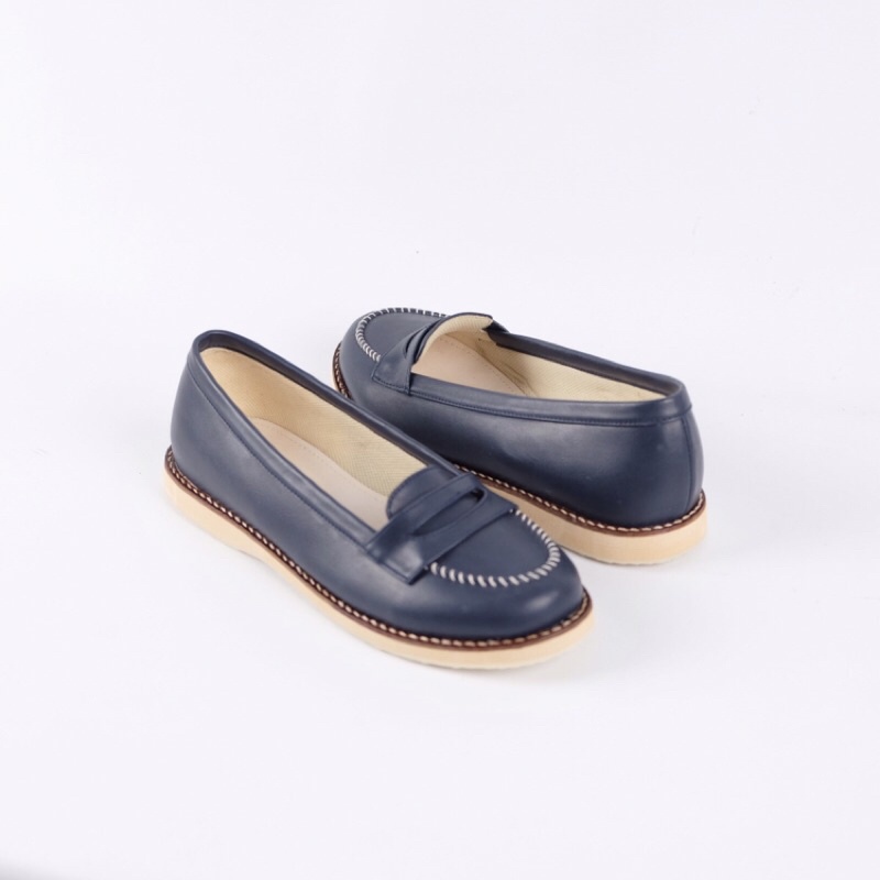 [SIAP KIRIM] BRShoes22 Donker Sepatu Kerja Casual Slip On Wanita