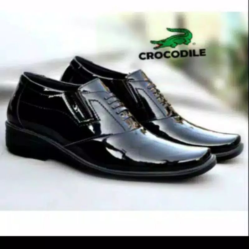 SEPATU PDH PDL POLISI POLRI SECURITY RESMI jatah formal tali mati ORIGINAL