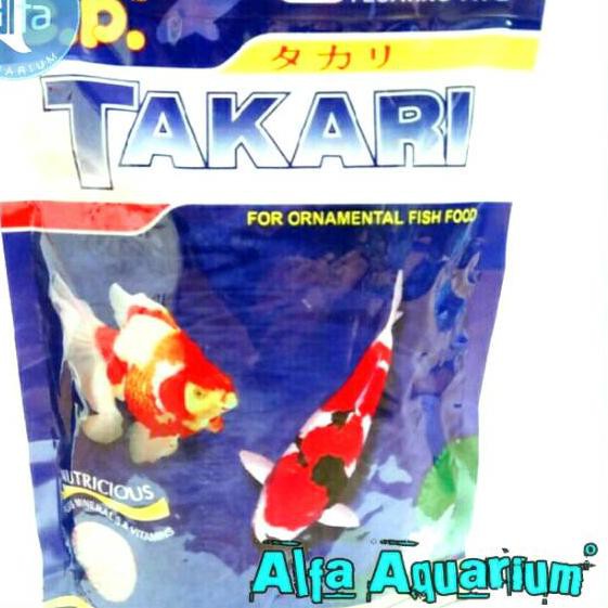 [ Ready ] RAF TAKARI 5gr / Pelet Pakan Ikan Nila / Mas Koki / Koi Komet Hias / Biar Cepat Besar / Ma
