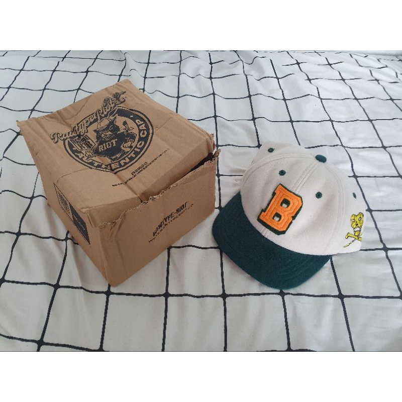 CAP RAW TYPE RIOT X BRYANT BRAVO EDITION ORIGINAL LIMITED TOPI RAWTYPE SLASHB RTR LOCAL BRAND RARE I