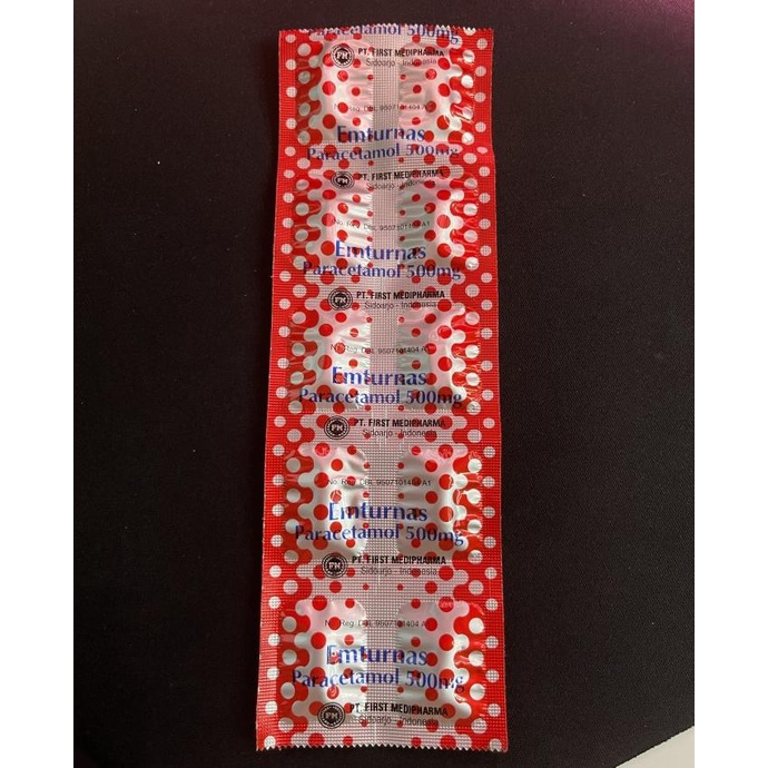 Emturnas Paracetamol 1 Lembar
