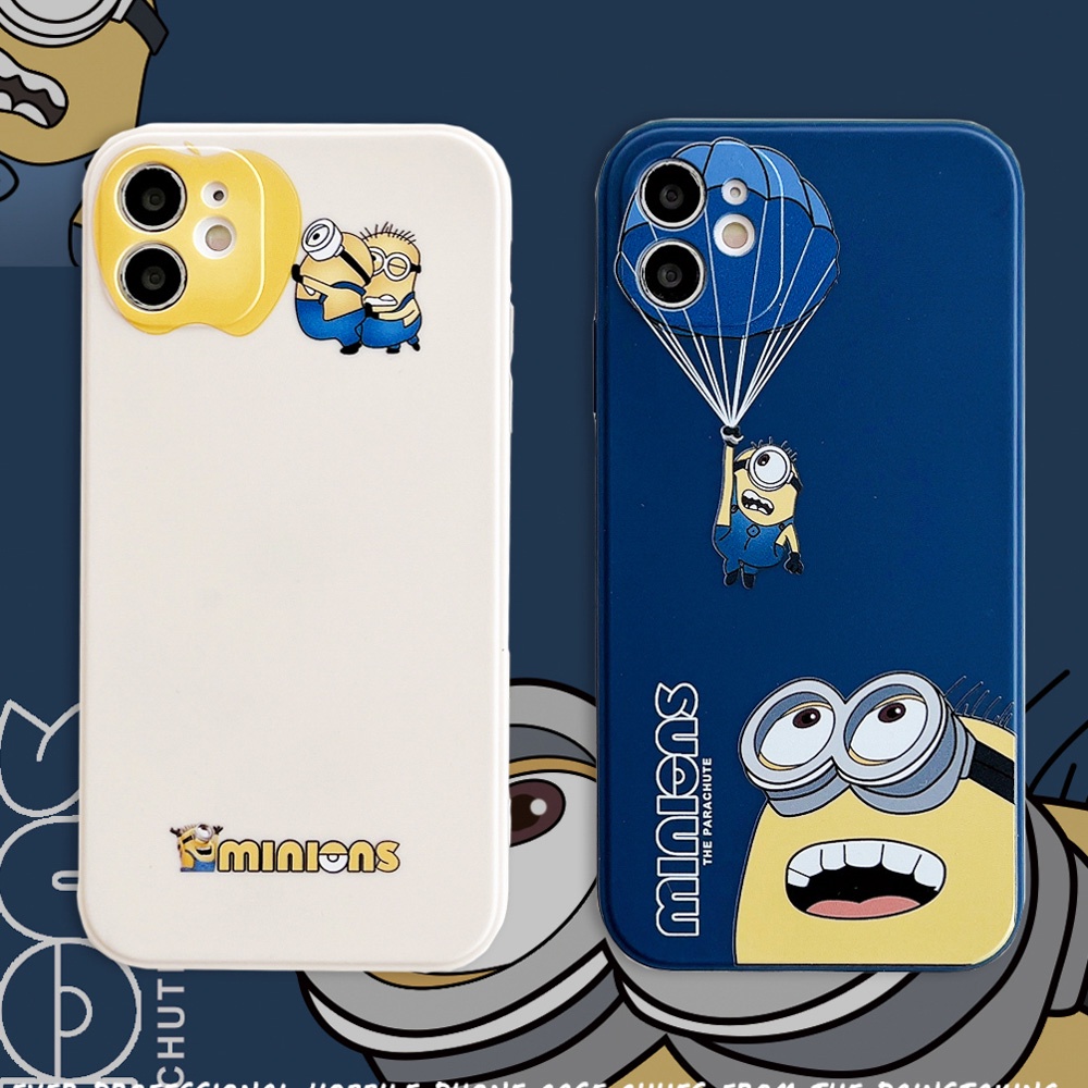 Soft Case Hp Gambar Minion Untuk iPhone 6 / 6S / 7 / 8plus / SE 2020 / X / XR / XS / 11 / 12 / 13pro MAX