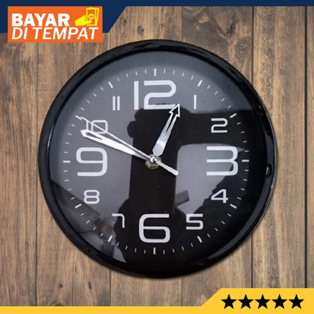  Jam  Dinding  Tempel Wall Clock Polos Warna Murah  2004 