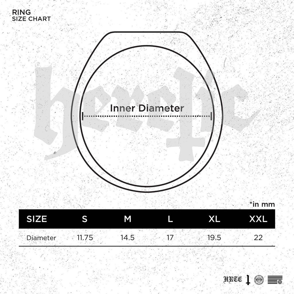 Heretic - Ring / Cincin - Gold Sword