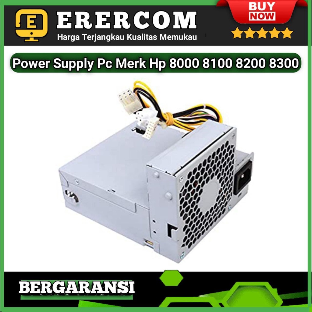 Power Supply Power Suplay Psu Pc Mini Merk Hp 8100 8200 8300 Original Murah Bergaransi