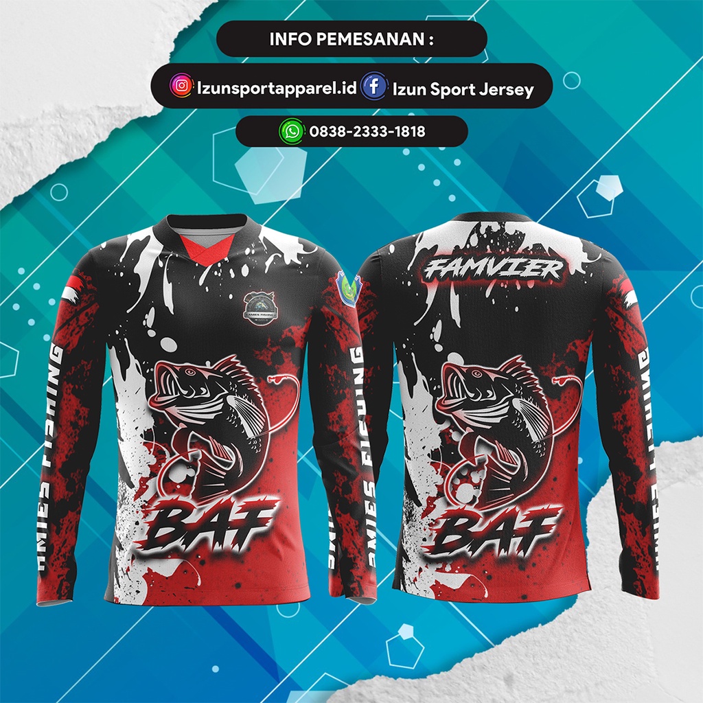 JERSEY MANCING LENGAN PANJANG BISA CUSTOME