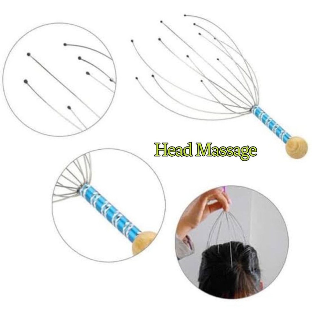 (FO) new alat pijat  kepala//alat pijat garukan kepala//bokoma head massager new