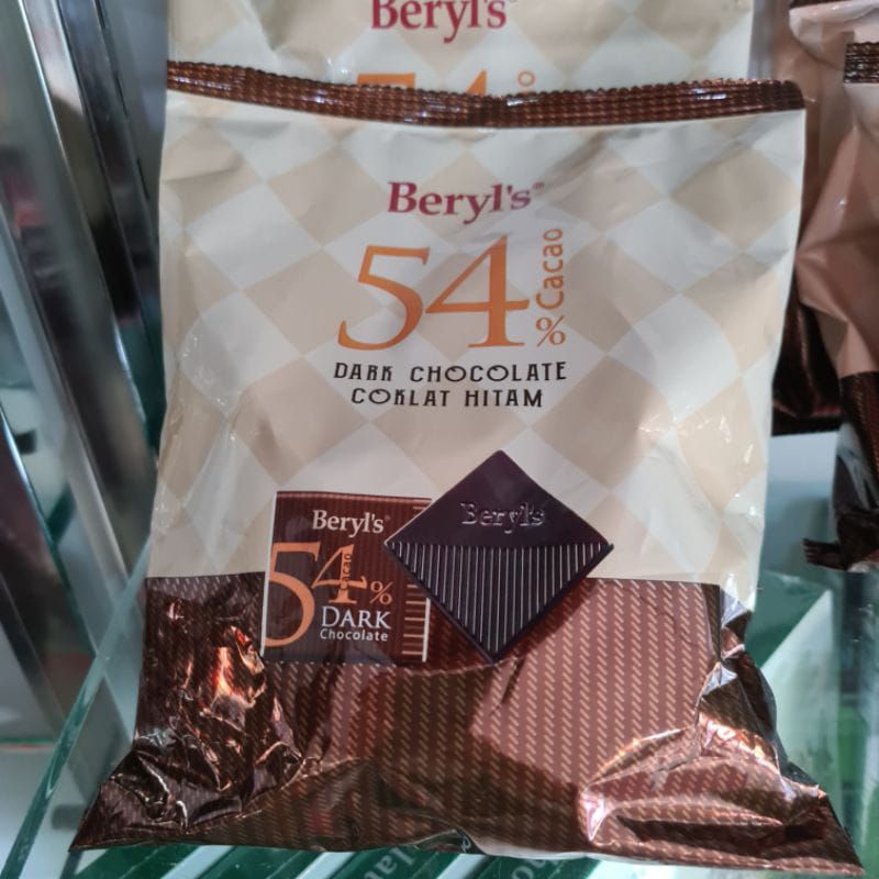 

Beryl's 54%/70% Cacao Dark Chocolate 250g/40pcs Malaysia Halal