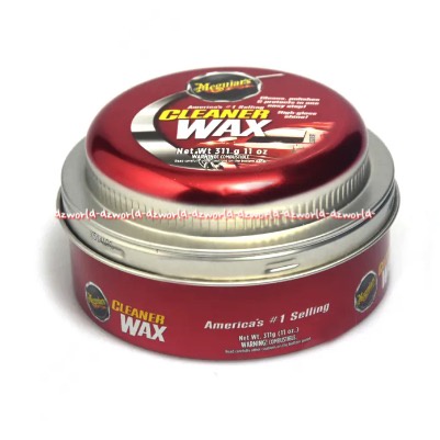 Meguiars Wax Paste 311gr Membersihkan Mengkilatkan Mengkilau Permukaan Cat Saat Poles Waxing Mobil Meguairs Waxpaste Pasta Waxing