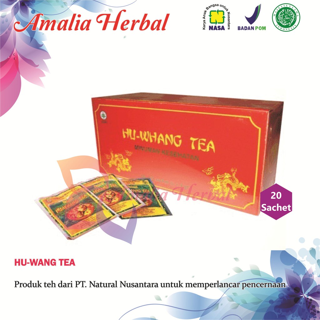 

TEH KESEHATAN HU-WANG TEA Original Asli PT. Natural Nusantara (NASA) - TERLARIS