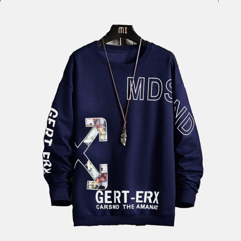 N_S Pakain Pria/Wanita T-Shirt Baju Sweater Sweathirt Lengan Panjang X_0ne