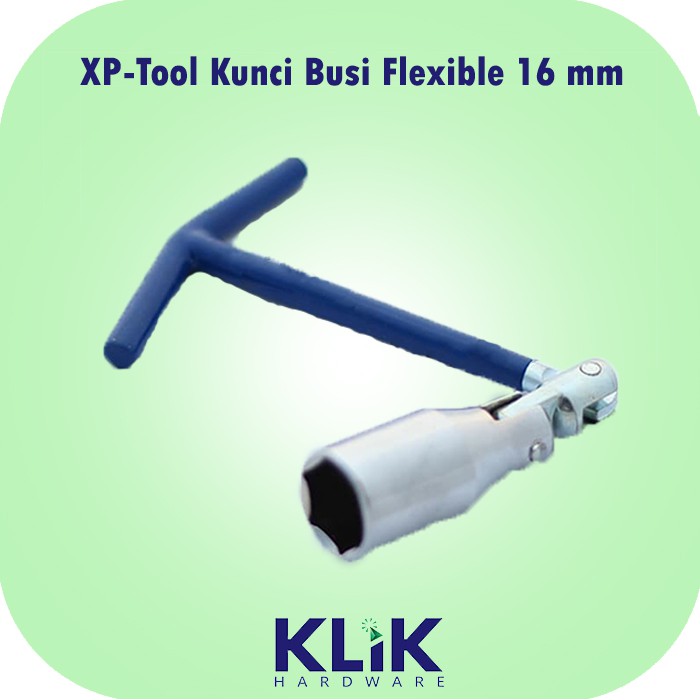 XP-Tool Kunci Busi Flexible Motor GL Pro Max CB 100 Mega Pro New Primus Tiger Revo Fleksibel 19 mm