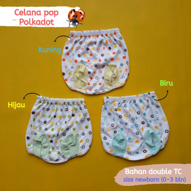 3 pcs celana pop kacamata bayi