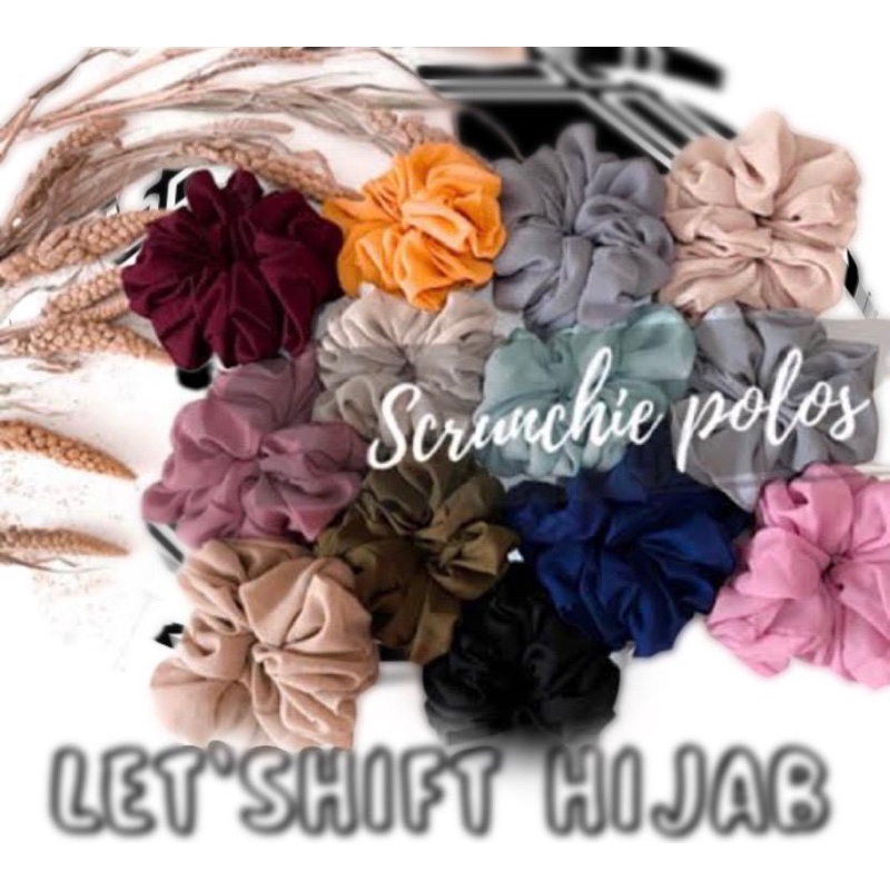 TERMURAH SCRUNCHIE/ IKAT RAMBUT / CEPOL/ SKURENCI