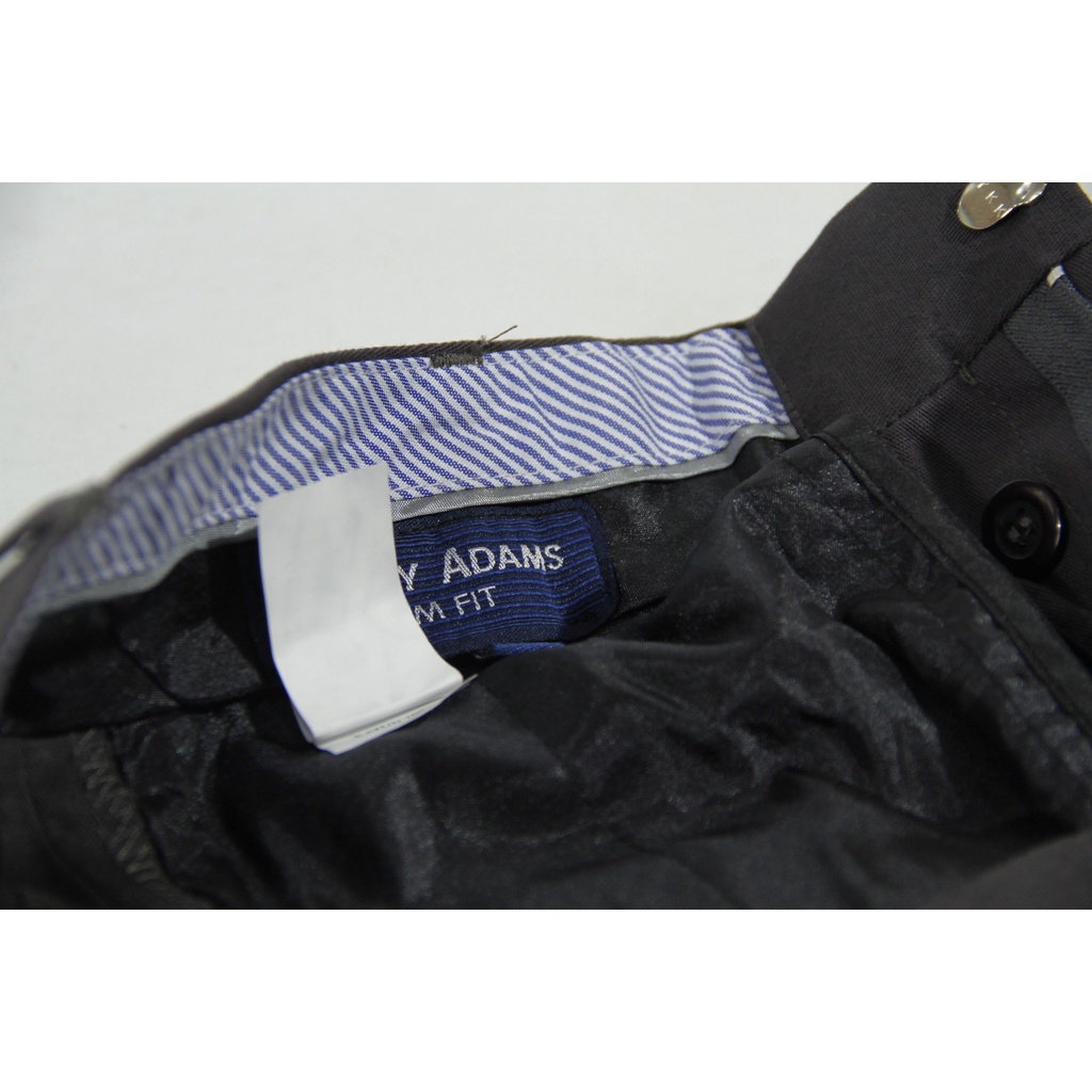 COD Celana Panjang Chino Pria Slimfit Stanley Adams Abu-abu Polos 100% Original Brand