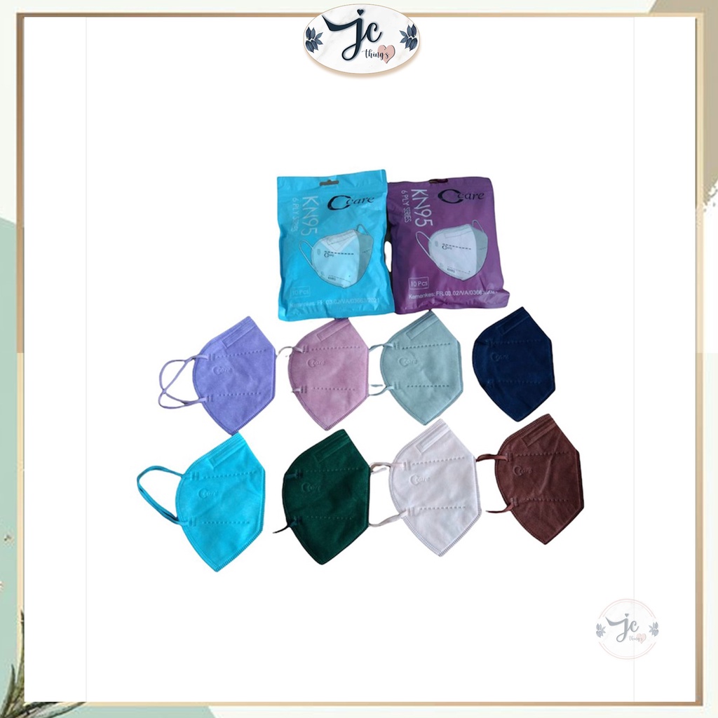 Masker Kn95 C-Care 6ply Isi 10 Pcs
