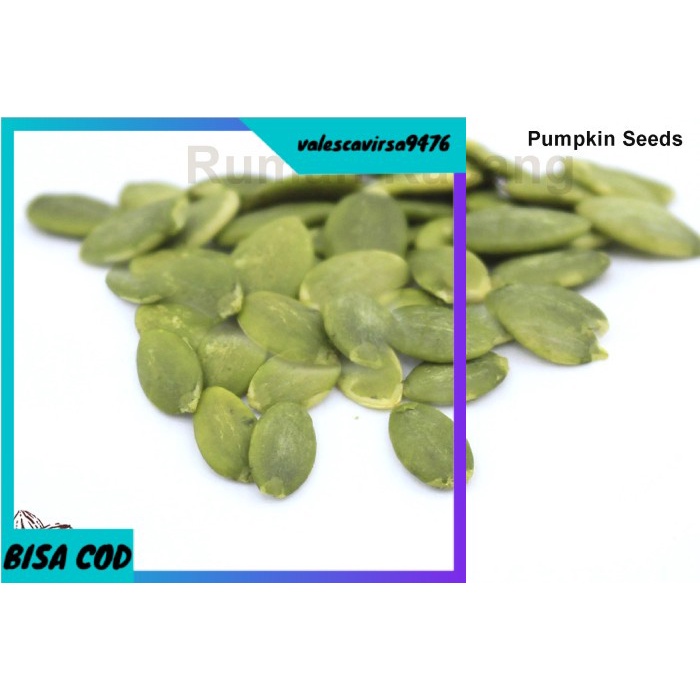 

⭐BISA COD⭐ Pumpkin Seed (Biji Labu Kupas) Oven / Matang Natural 1Kg