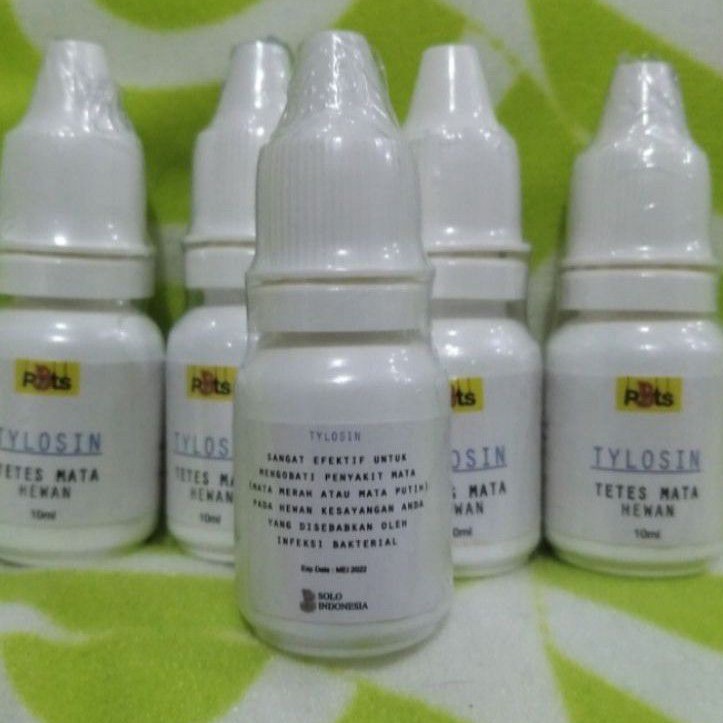 p3ts tylosin 10 ml - obat tetes mata hewan kucing anting