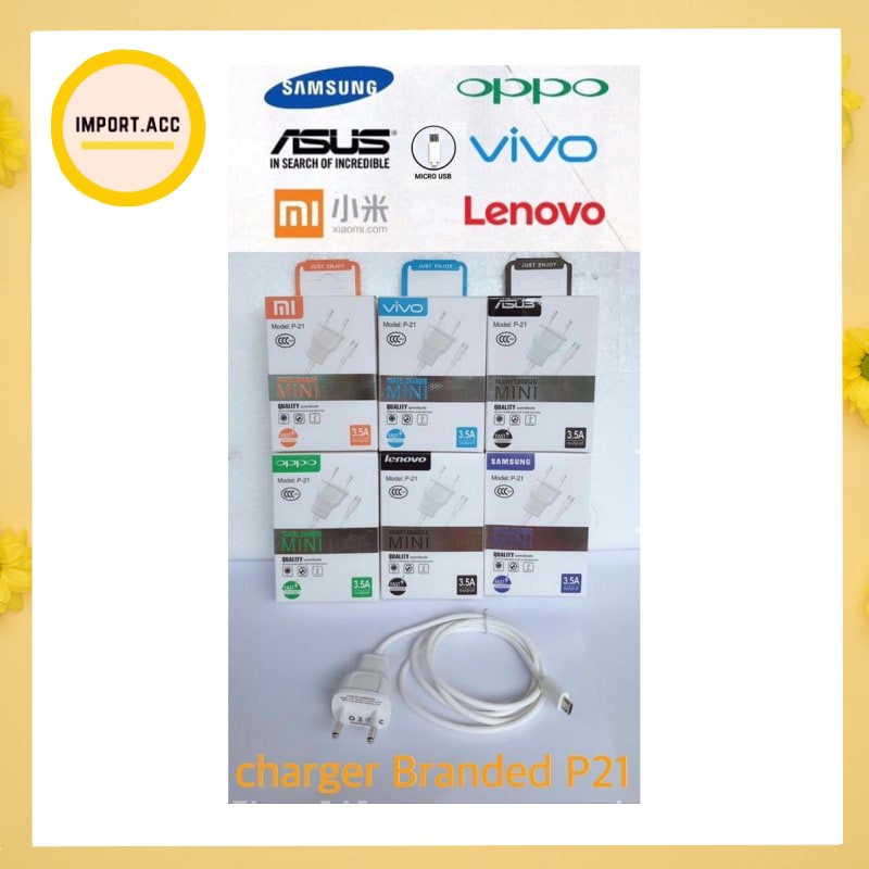 CHARGER MICRO USB LANGSUNG COLOK LISTRIK XIAOMI, VIVO, OPPO, SAMSUNG [import]