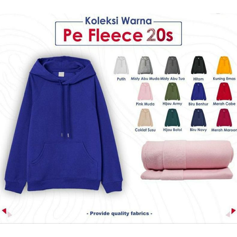 Kain Pe Fleece 20S Kiloan 2 Meter