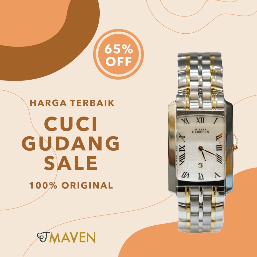 Jam Tangan Michel Herbelin MH 16862/BT08