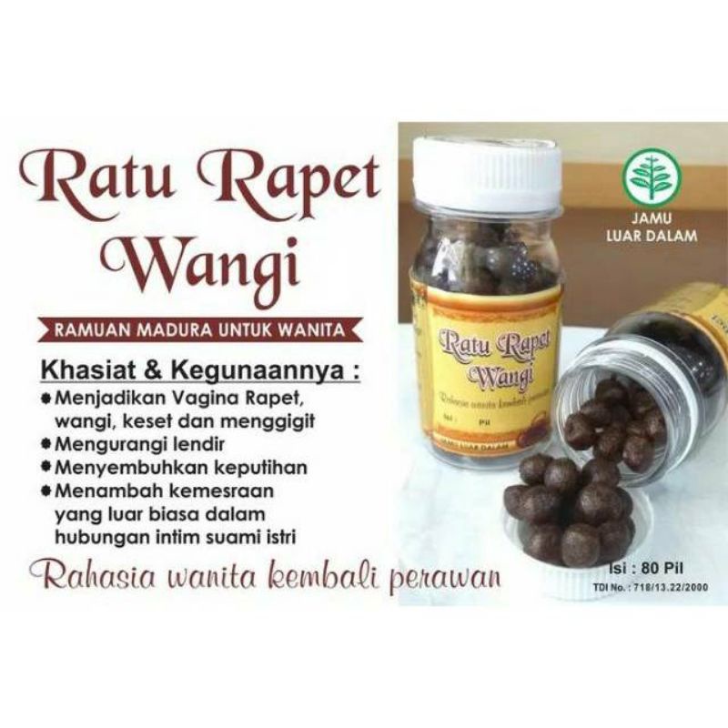 Original Pil Sari Rapet Wangi Madura Miss V keset jamu tradisional asli madura Exp Baru