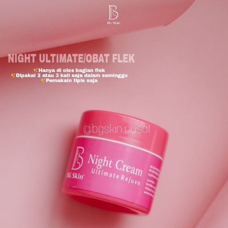 BG SKIN Night Cream Malam  Ultimate