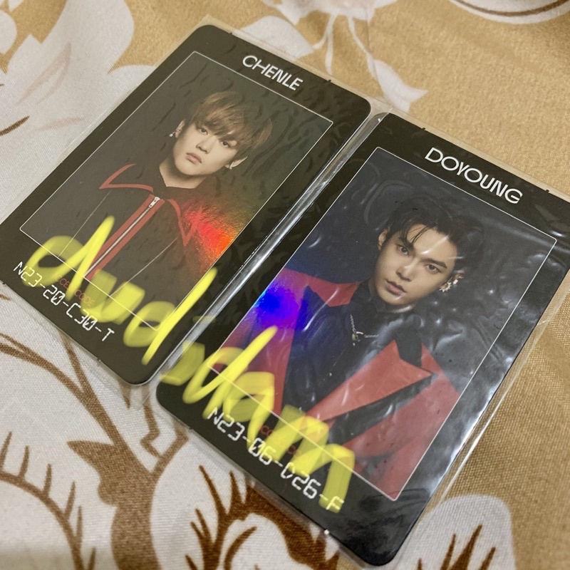 PC DOYOUNG CHENLE ACCESS CARD NCT RESONANCE ARRIVAL ALBUM AC PHOTOCARD