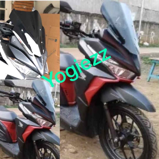 Cover frame vario techno frame winshield kedok depan vario tech 150 all new vario windshield