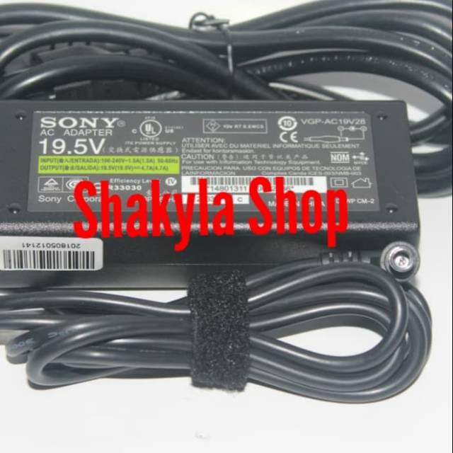 Adaptor TV Sony Bravia 19.5V