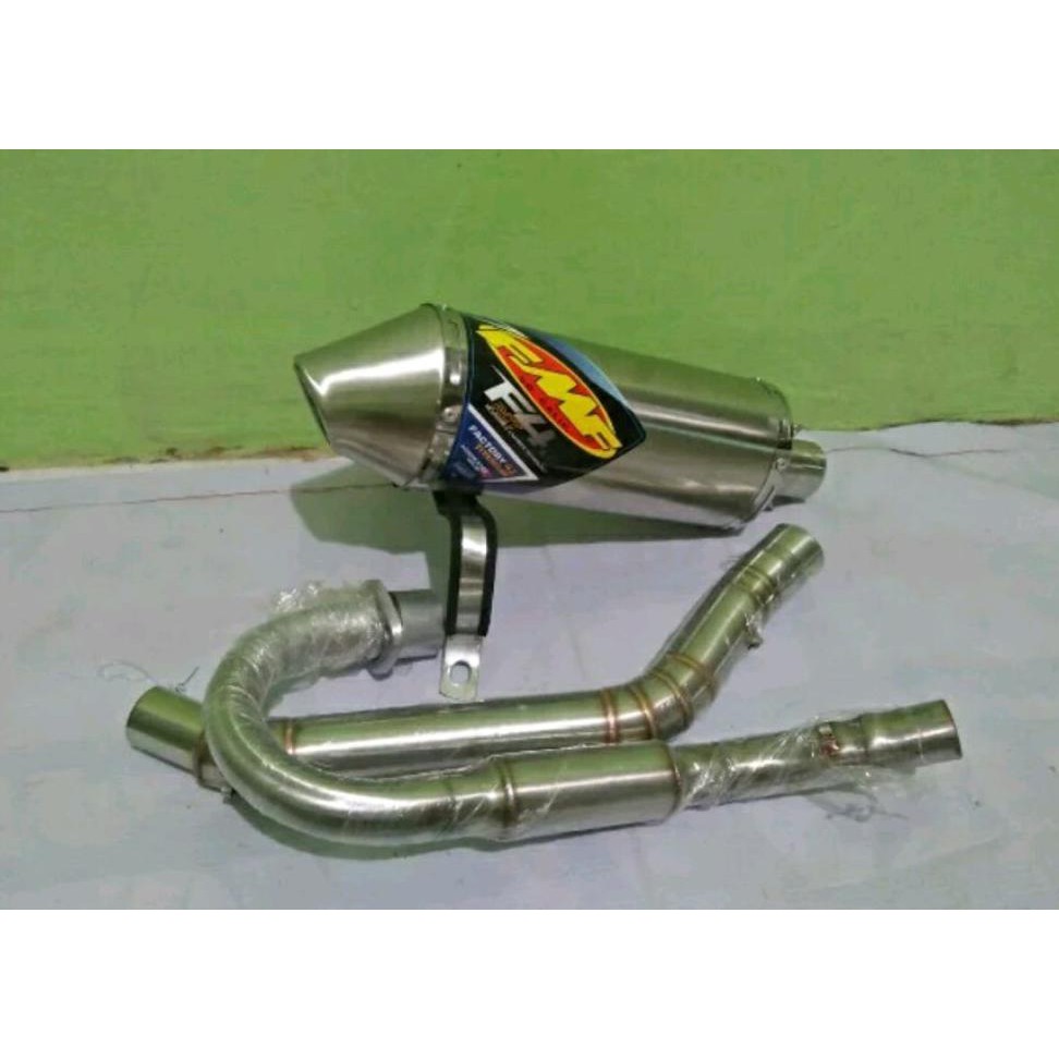 Knalpot CRF fmf titan KLX dtracker
