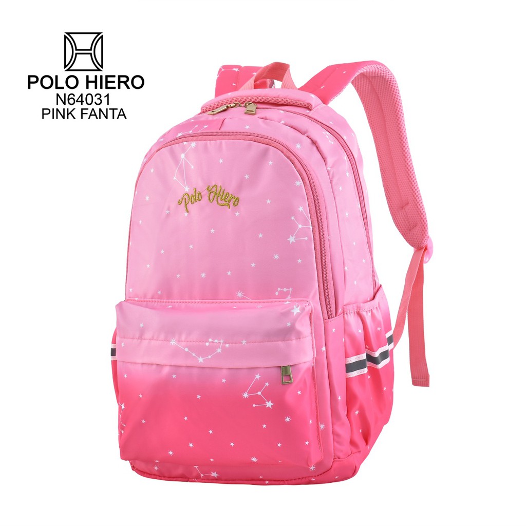 Tas Wanita Ransel Polo Hiero N64031 Tas Sekolah Fashion Tas Fashion