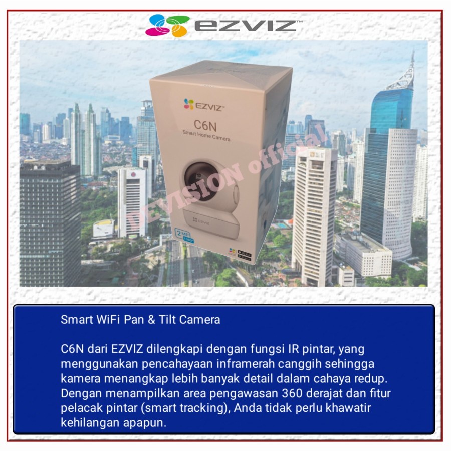 Ezviz C6N 1080P 2MP Smart Wifi Camera