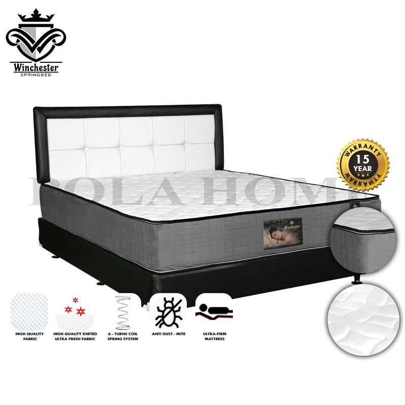 GRATIS ONGKIR Winchester LUXE-GOLD Springbed Kasur Fullset