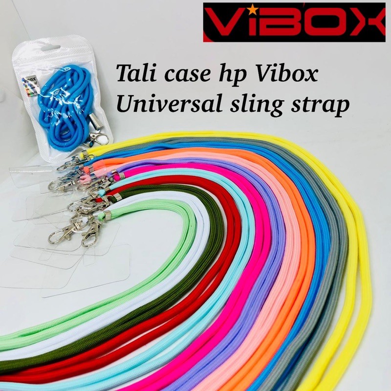 promo Universal vibox nagita Sling Strap Tali gantungan hp candy korean kekinian plug &amp; play