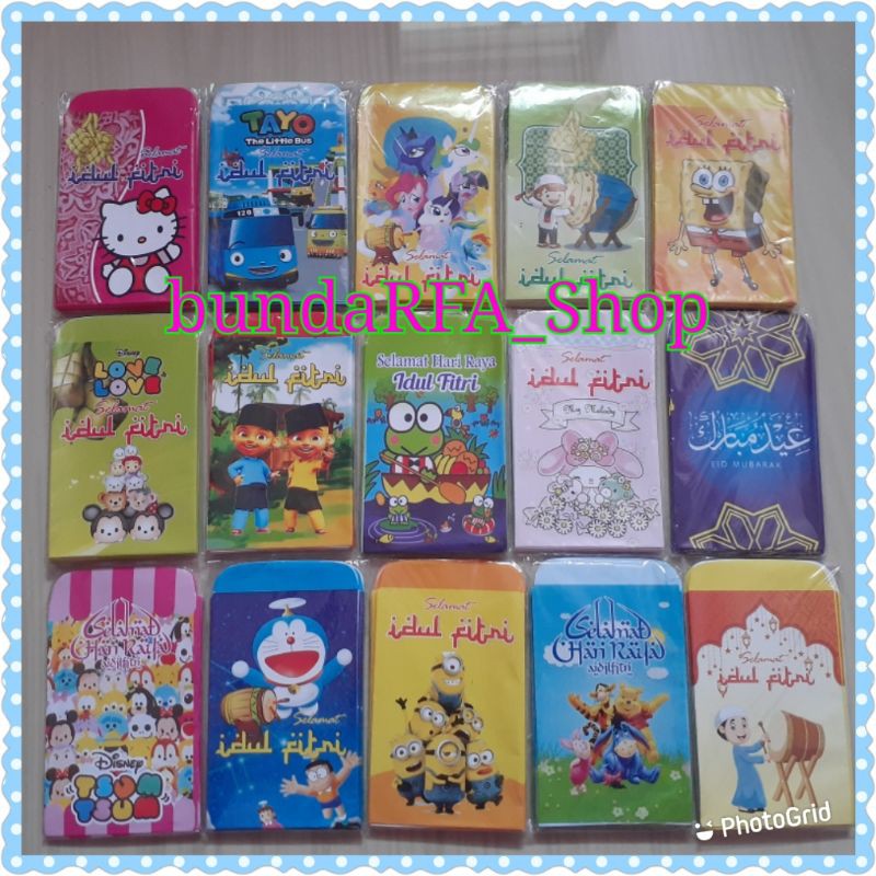 

Amplop Lebaran mini 1 pak isi 10 lembar