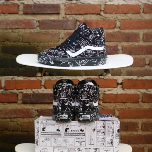 high top snoopy vans