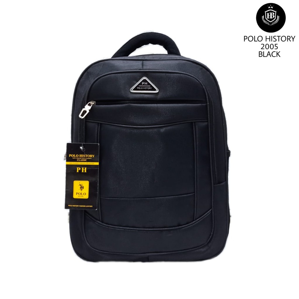 Tas Ransel Sekolah Pria / Wanita Polo History 2005 Tas Sekolah / Kuliah / Kerja