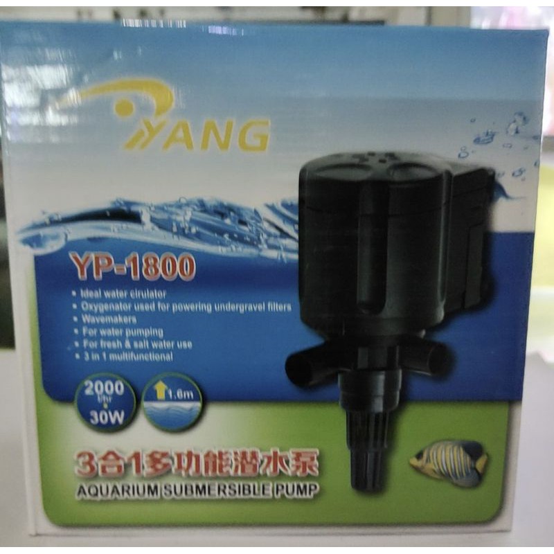 YANG YP 1800 MESIN FILTER AQUARIUM