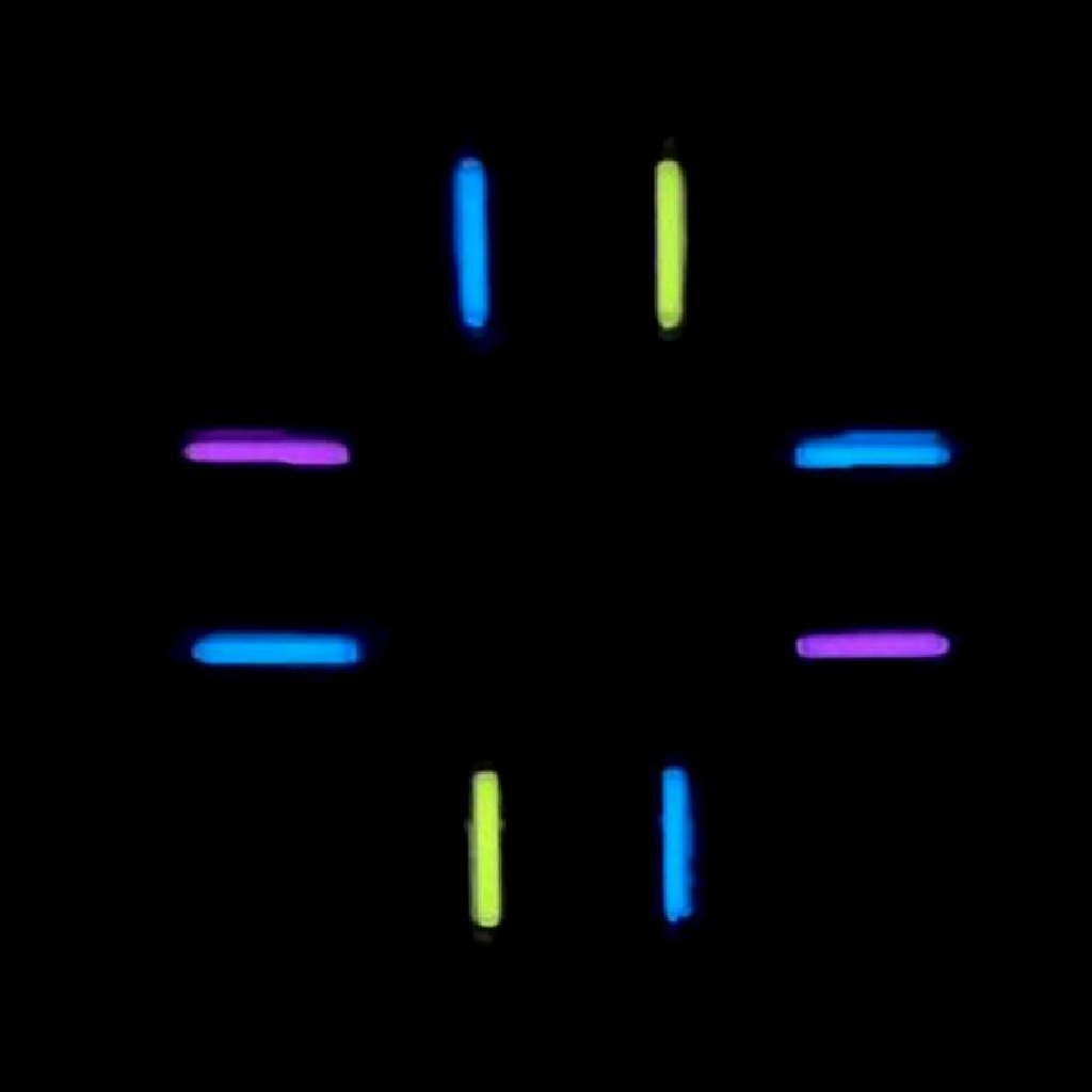 【TasteTasty】 1PCS Luminous Rod It Is Not Tritium Gas Rod / Glass Luminous Tube Fingertip Gyro .