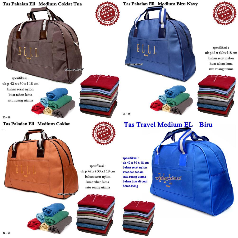 Tas Travel Organaizer Medium Kulit ELl Medium