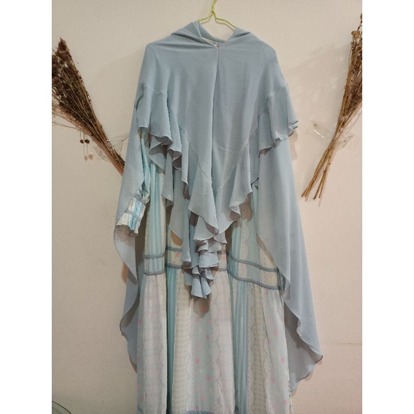 preloved baju set syari by brand ys signature Swarovski