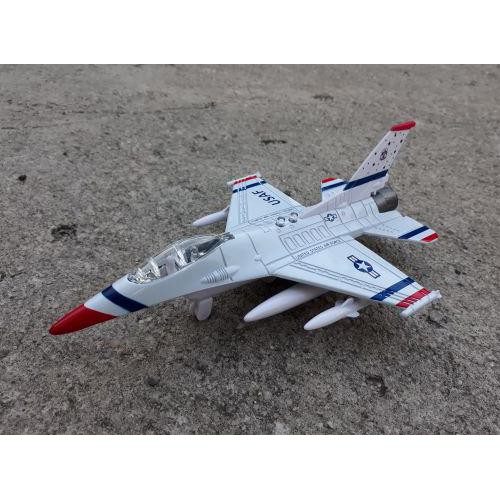 Diecast Pesawat Tempur F-16 - Miniatur Jet F16 - Mainan Koleksi - Termurah 