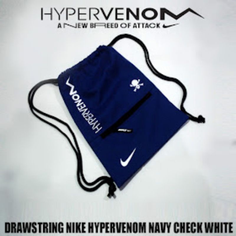 TAS SERUT NIKE  - NIKE DRAWSTRING HYPERVENOM - TAS BASKET - TAS OLAHRAGA