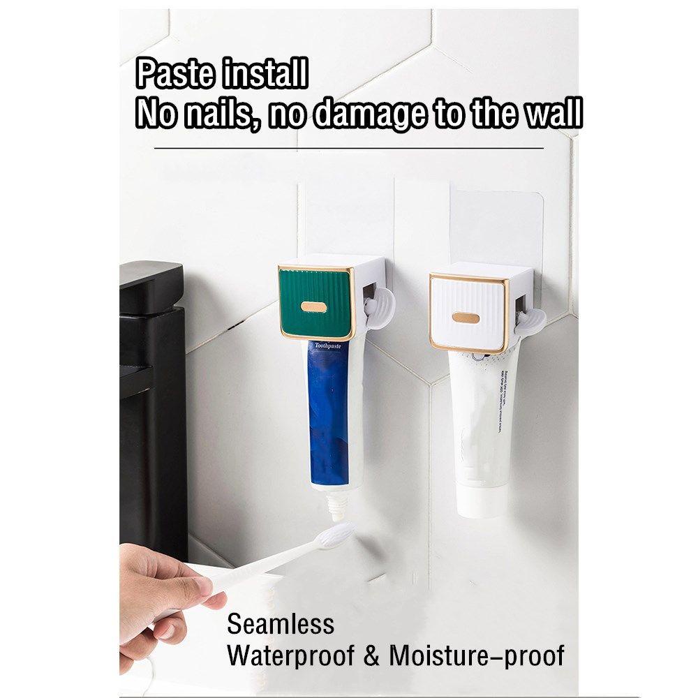 Alat Peras Pasta Gigi Nanas New Pembersih Wajah Squeezer Pasta Gigi Tempel Dinding Clip-on