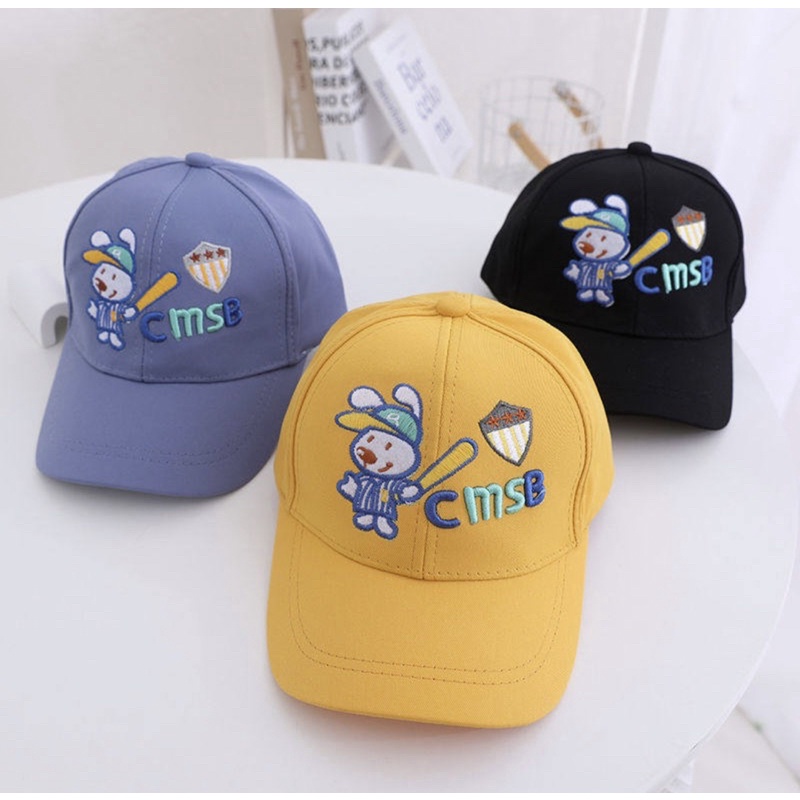 Topi Baseball Anak Model Rabbit CMBS / Kids Basebal Hat