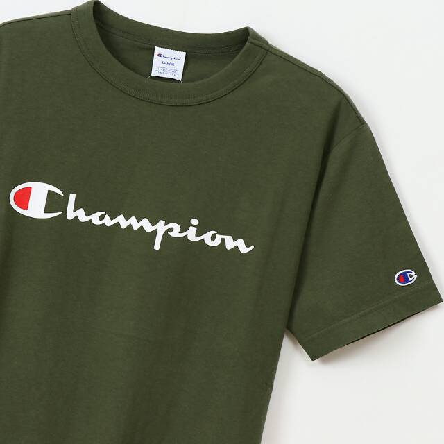 champion t shirt green