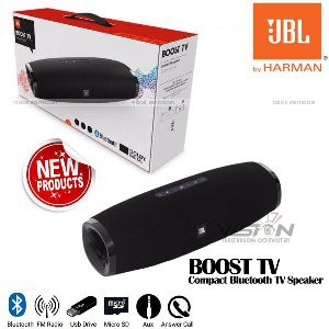 Speaker Bluetooth JBL BOOST TV Wireless Mini Soundbar Home Theater  Diskon