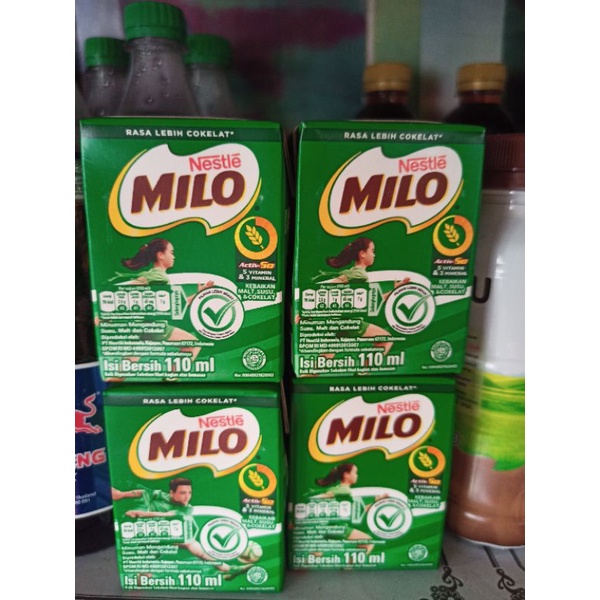 Jual Nestle MILO Kemasan Kotak Susu UHT 110ml | Shopee Indonesia